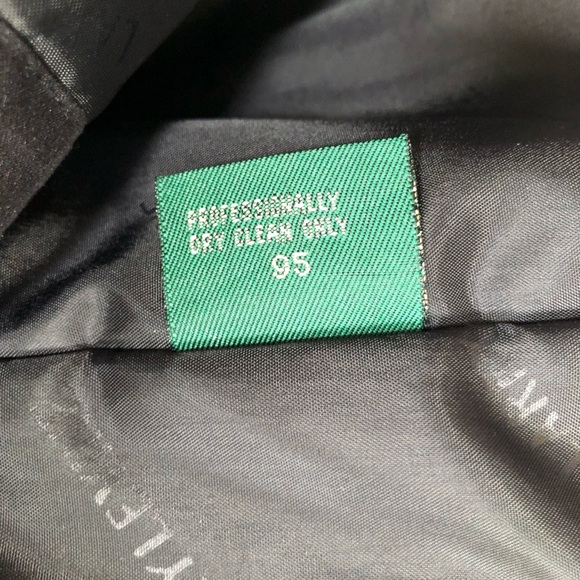 Larry Levine Classic Black Microfibre Jacket - Picture 3 of 5